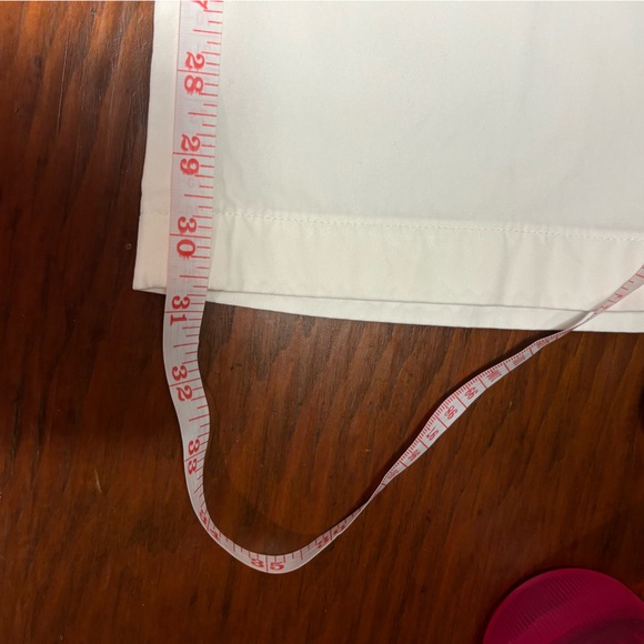 Lands End women white wide leg chino size 4 - Picture 8 of 8